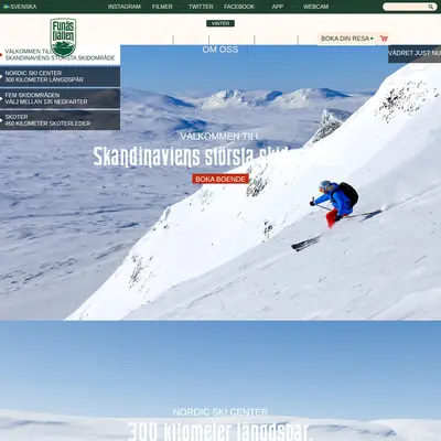 funasfjallen.se startsida 2014