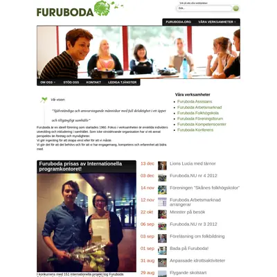 furuboda.org startsida 2013