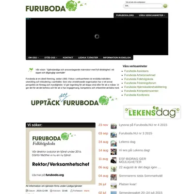 furuboda.org startsida 2016