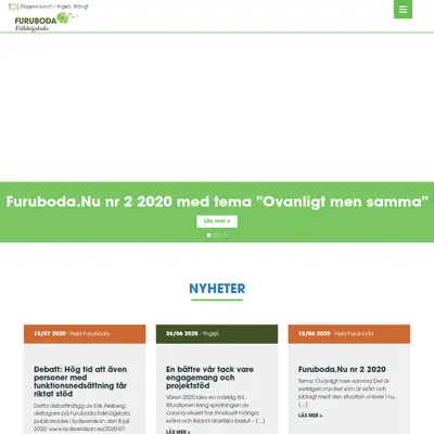 furuboda.org startsida 2020