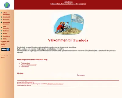 Furuboda. Nu startsida 1998