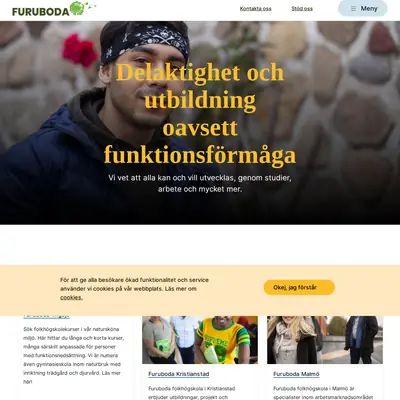 Furuboda. Nu startsida 2023