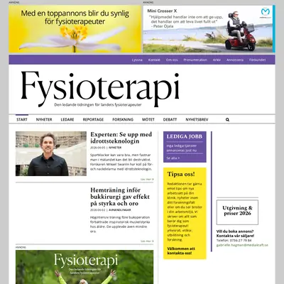 Fysioterapi startsida 2013