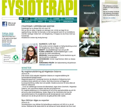 Fysioterapi startsida 2016