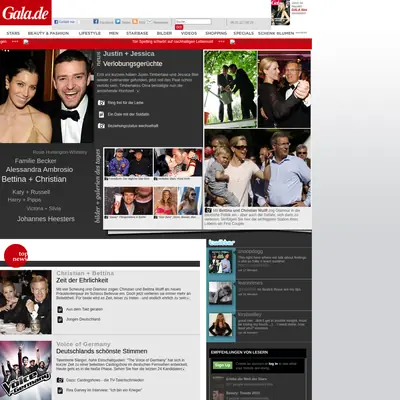 GALA startsida 2012