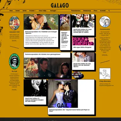 Galago startsida 2018