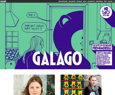 Galago startsida 2020