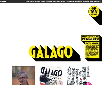 Galago startsida 2023