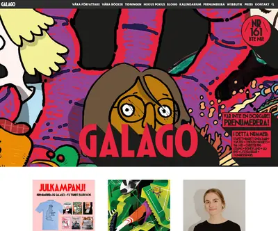 Galago startsida 2024