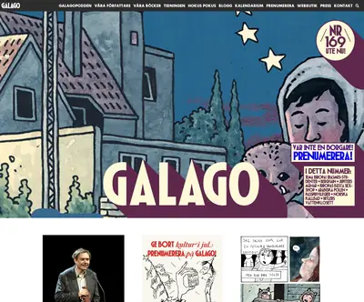 Galago startsida 2026