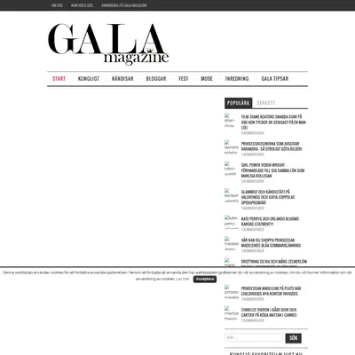 galamagazine.se startsida 2016