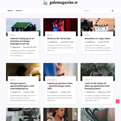 galamagazine.se startsida 2024