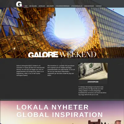 GALORE WEEKEND startsida 2014