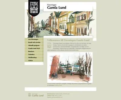 Gamla Lund-Nytt startsida 2012