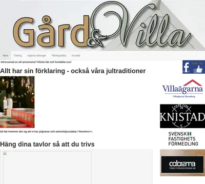 www.gardochvilla.se startsida 2014