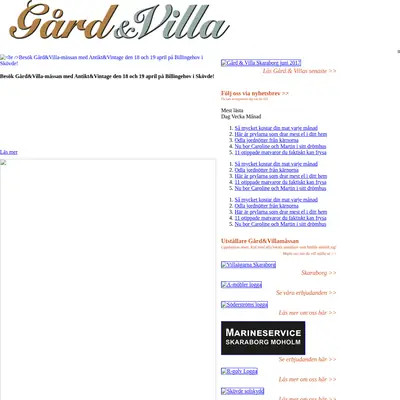 www.gardochvilla.se startsida 2020