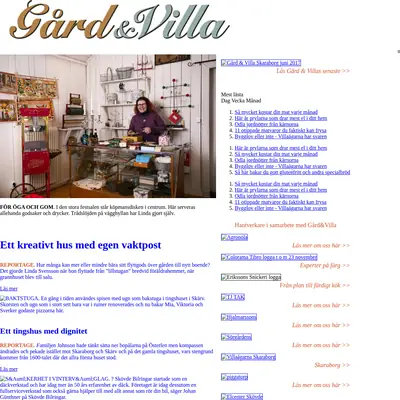www.gardochvilla.se startsida 2021