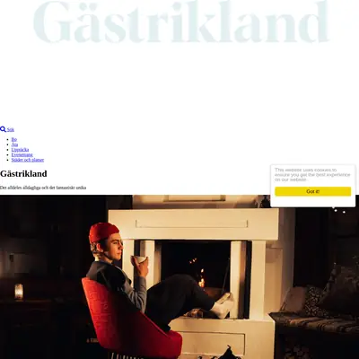 MITT GÄSTRIKLAND startsida 2022