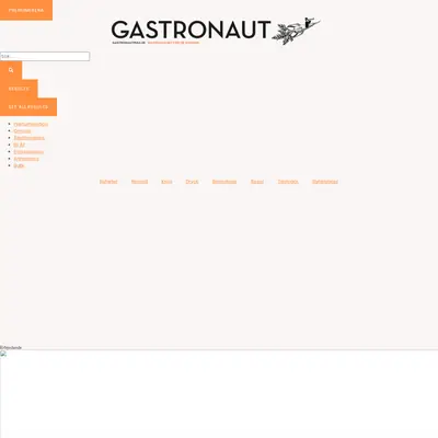 GASTRONAUT startsida 2022