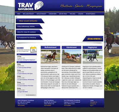 GÄVLETRAVET startsida 2014