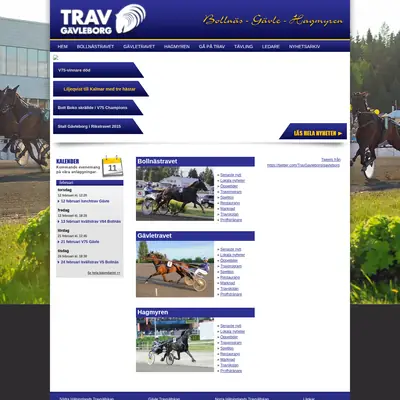 GÄVLETRAVET startsida 2015