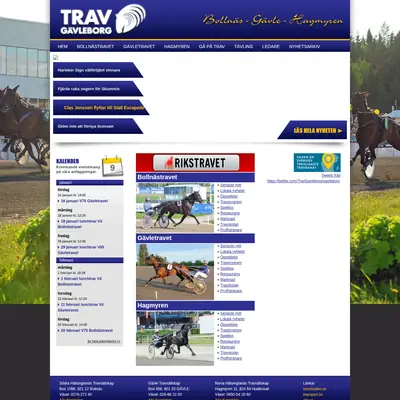 GÄVLETRAVET startsida 2016