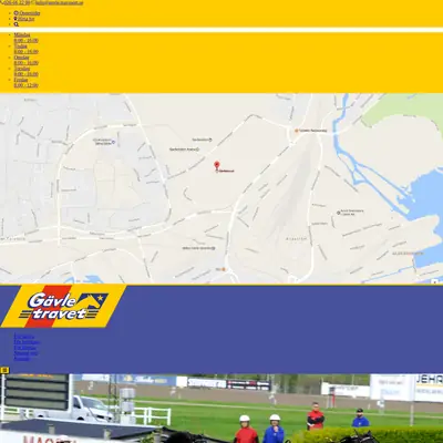 GÄVLETRAVET startsida 2018