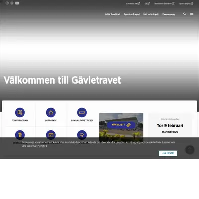 GÄVLETRAVET startsida 2023