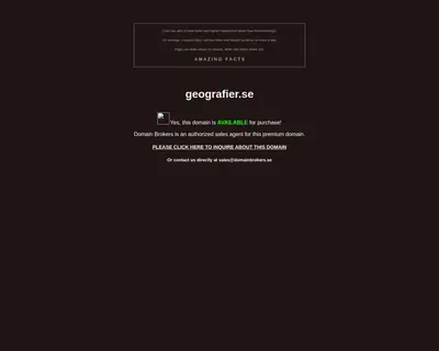 Geografier startsida 2019