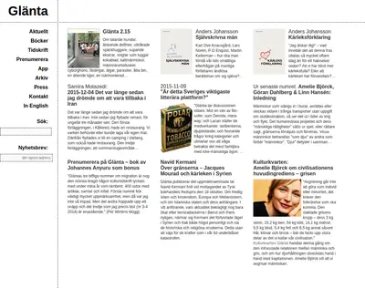glänta startsida 2016