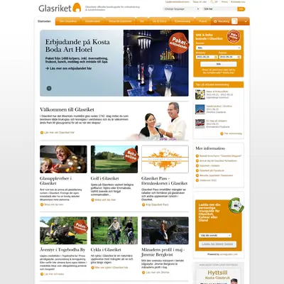Mera Glasriket startsida 2011