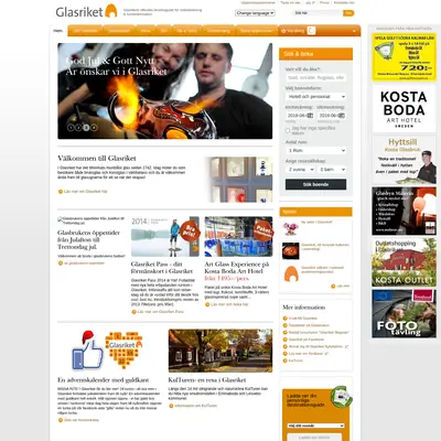 Mera Glasriket startsida 2014
