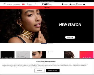 Glitter startsida 2026