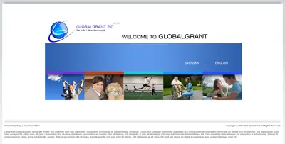 globalgrant.com startsida 2010