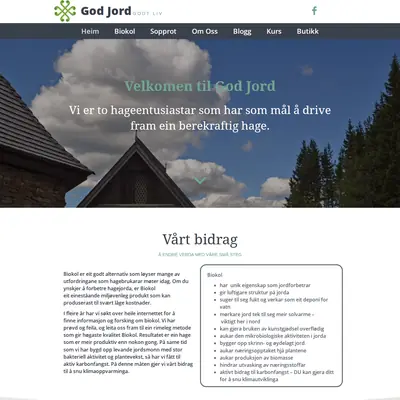 God Jord startsida 2018