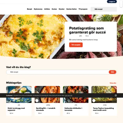 www.godare.se startsida 2024