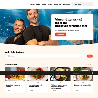 www.godare.se startsida 2025