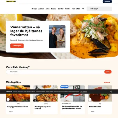 www.godare.se startsida 2026