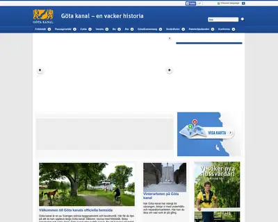 gotakanal.se startsida 2015