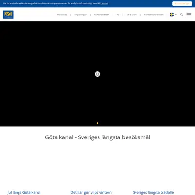 gotakanal.se startsida 2019