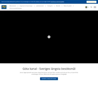 gotakanal.se startsida 2022