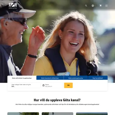 gotakanal.se startsida 2025