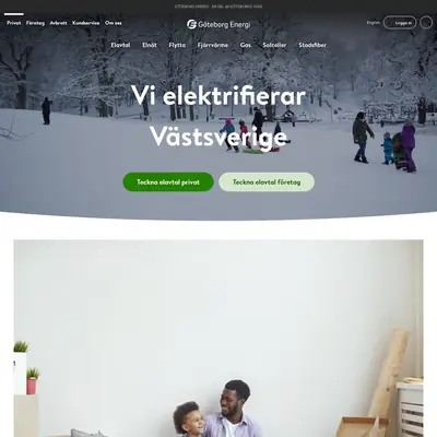 Göteborg Energi Magasin startsida 2026