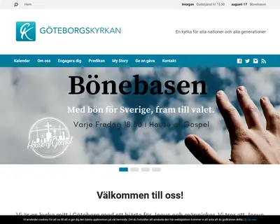 Göteborgskyrkan startsida 2018
