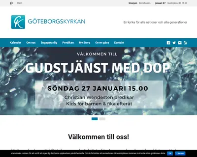 Göteborgskyrkan startsida 2019