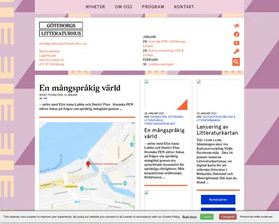 goteborgslitteraturhus.se startsida 2021