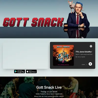 Gott snack startsida 2026
