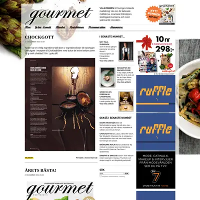 Gourmet startsida 2015