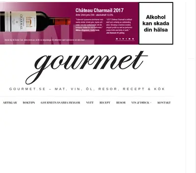 Gourmet startsida 2022