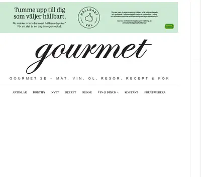 Gourmet startsida 2023